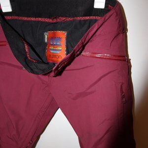 Maroon Burton Ski/Snowboard Pants